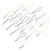 UKCOCO 100Pcs Mano Cinturino da Polso Cordino Decorativo Cordino Mobile Cordino Appeso Telefono Cordino Natale Mobile Banda da Polso Corda per Cellulare Cassa Macchina Fotografica Chiave