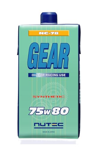 NUTEC NC-78 75w80「使える低粘度ギヤオイル」3 L Amazon.co.jp: ニューテック(NUTEC) ギアオイル NC-78 75W-80 化学合成