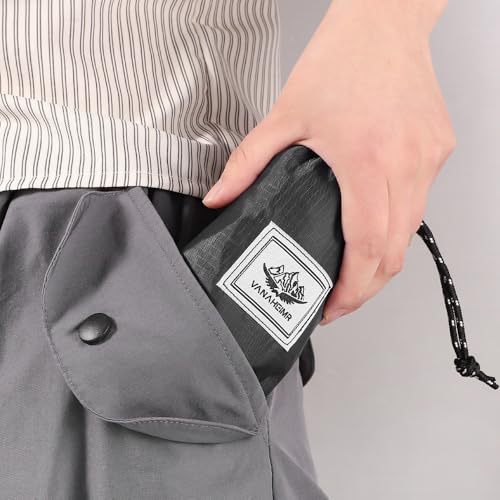 10 L Ultralight Packable Backpack, Black Travel Foldable Backpack Lightweight Collapsible Day Packs for Camping Hiking Outdoor Cycling Hiking Sports Gym4