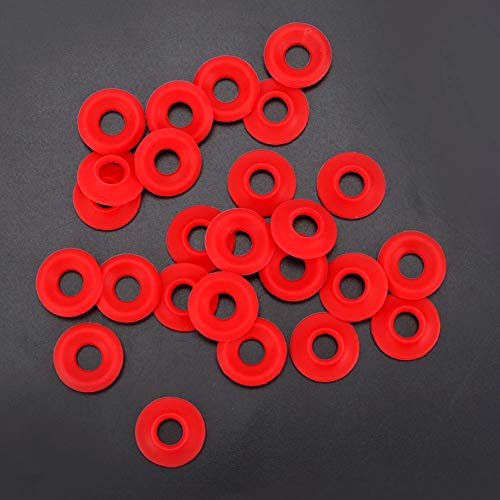 Grolsch Bottle Gaskets,Grolsch Gaskets Bottle, 25Pcs Red Silicone Grolsch Gaskets Seals Beer Top Bottle Home Brew Beer Seals Ets Rubber Gasket for Swing Flip