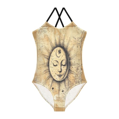 KLL Girls Swimsuits 1-Piecing Swimwear Bathing Suits for Girls