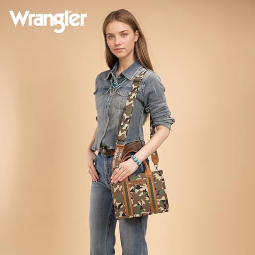 Bolso Tote Wrangler para mujer diseño camuflaje miniatura 2