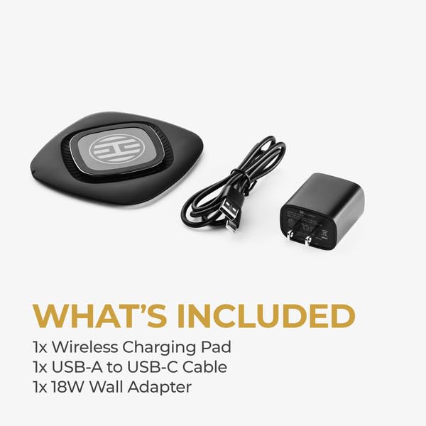 Halo Wireless Charging Pad - Black - image 4