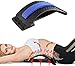 Produktbild Geagodelia Rückenstrecker Rückendehner Ergonomisch designter Rücken-Trainer Rückenmassage Wirbelsäulenstrecker Gegen Verspannung und Rückenschmerz (Schwarz & Blau)