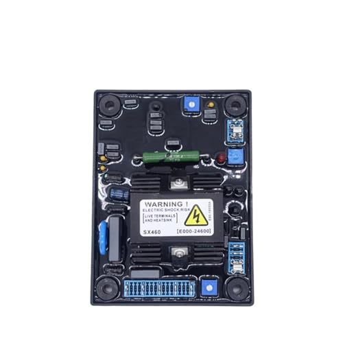 AVR SX460 soluciona picos de corriente en placa de control de voltaje