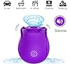 Roses Toy 2025 New Enhanced Clitioral Sucker Powerful Womens Viboators Rose Viboatorr Waterproof Flower Vibration The Rose Adult Toy for Women 10 Speeds Couple Games Adult tygvq (purple1) #1