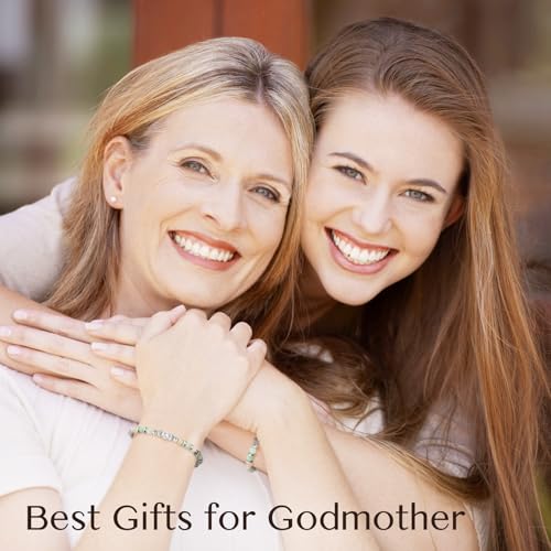 Birthday Gifts for Mom from Daughter Son Healing Natural Stone Moonstone Beads Bracelets for Women - Christmas Mothers Day Gifts for Bonus Mom Godmother Mama Mommy to Be4