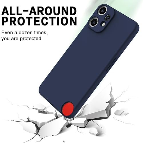 Image of FIRST MART Matte Silicone Back Cover for Nothing Phone CMF 2 Pro - Blue