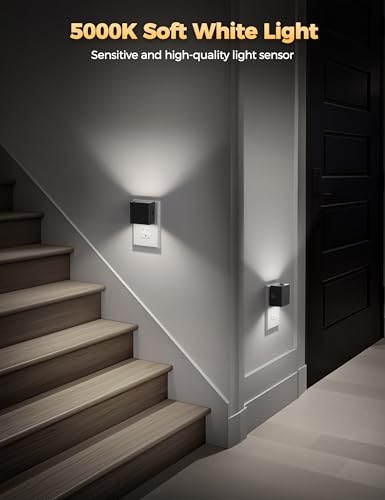 Image of DORESshop LED Night Lights Plug into Wall [2 Pack],Plug in Nightlight