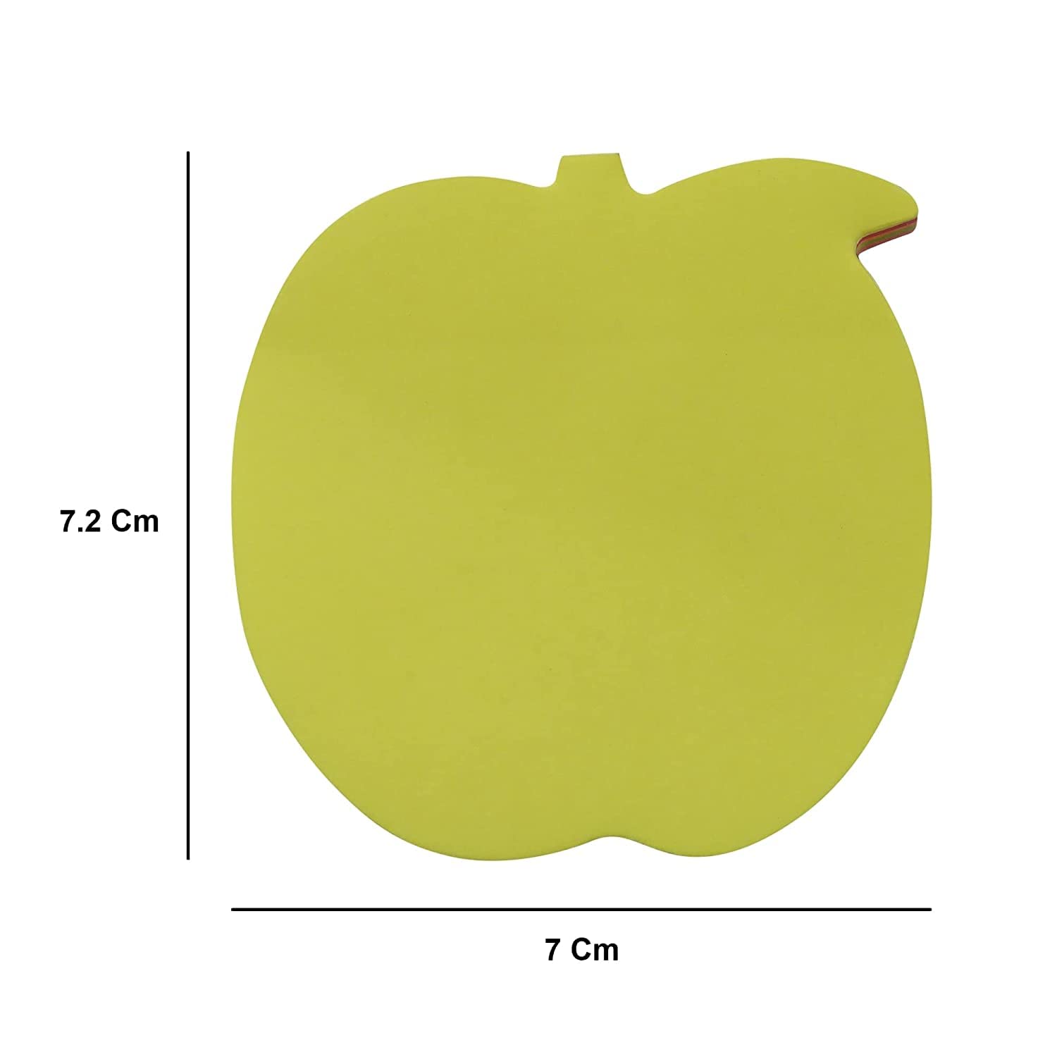 THEPRINTSHINE Multicolor Sticky Note Different Shapes Set of 1000 Sticky Notes of 5 Shapes 200 Sheets per Shape/Home/School 4