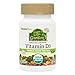 Natures Plus Source of Life Garden Organic Vitamin D3 (Cholecalciferol) - 5000 IU, 60 Vegan Capsules - Gluten Free, Whole Food, Plant Based Supplement - Bone & Immune System Support - 30 Servings