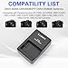 DSLR Camera Charger DE-A83 DE-A83BA Compatible with Panasonic: DMW-BMB9, DMW-BMB9PP, DE-A83, DE-A83B and Lumix DC-FZ80, FZ40, FZ45, FZ47, FZ48, FZ60, FZ62, FZ70, FZ72, FZ100, FZ150 Battery Power