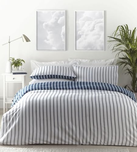 Funda Nordica Cama 90 Rayas Microfibra 3D Funda Edredon 150x220 cm Rayas Geométricas Ligero Transpirable Ropa de Cama con Cremallera y 2 Fundas de Almohada c-3375
