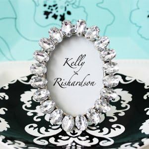 Antique Acrylic Place Card Frame - Baby Shower Gifts & Wedding Favors (Set of 48)