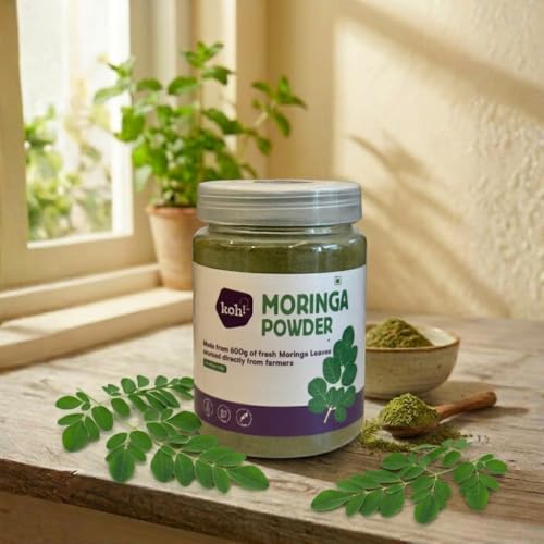 Image of KOH Superfood Combo Pack of 4 - Beetroot, Spinach, Moringa & Carrot Powder | Pure & Natural Vegetable Powders for Cooking, Smoothies, & Skincare | Rich in Protein, Fiber & Vitamins | No Additives