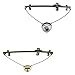TRQ Driver & Passenger Side Manual Window Regulator Set Compatible with 1998 Chevrolet Tracker 1989-1997 Geo 1989-1998 Suzuki Sidekick