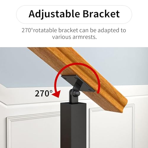 Rambarde d'escalier en bois extérieure pour sécuriser le perron de maison