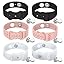 A-02-3pairs-black+pink+transparent