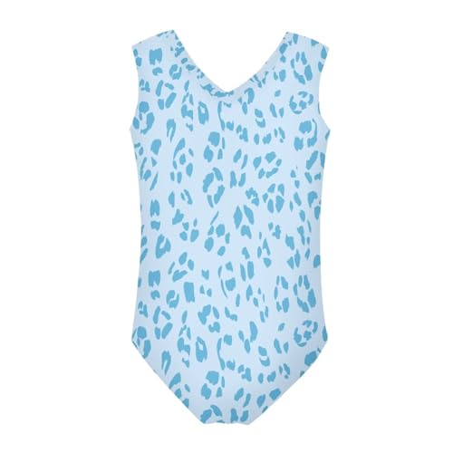 Image of Cartoon Pattern Kids Girls Bathing Suits One Piece Swimsuit Soft & Quick Dry, 5-14Years
