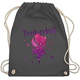 Mit einer Größe von ca. 37 x 46 cm ist der lässige Stoffrucksack mit Kordel, perfekt in der Freizeit als Sportrucksack, Gymbag, Stoffturnbeutel oder als Umhängebeutel