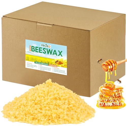 FROKO Organic Beeswax Pellets for DIY Projects
