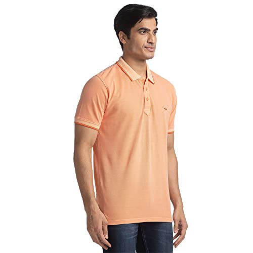 Image of Colorplus Tailored Light Blue T-Shirt for Men