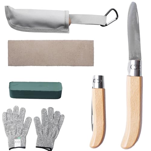 GBKDQQ Schnitzmesser Kinder ab 6 Jahre, 5-teiliges Set...