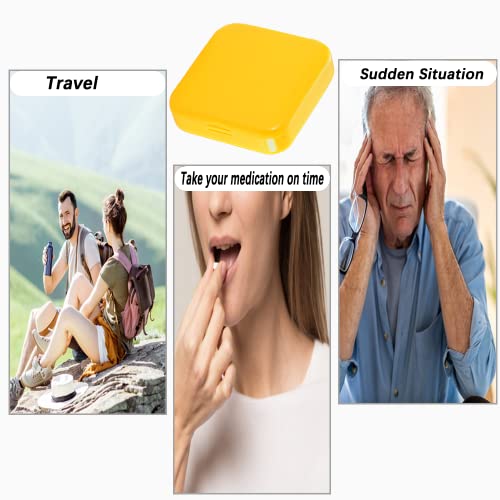 Pillendoosjes, Draagbare Pillendoos, Mini Pillendoos, Kunststof, Pillendoos, Voor Het Bewaren van Vitaminen, Medicijnen enz - Afbeelding 6
