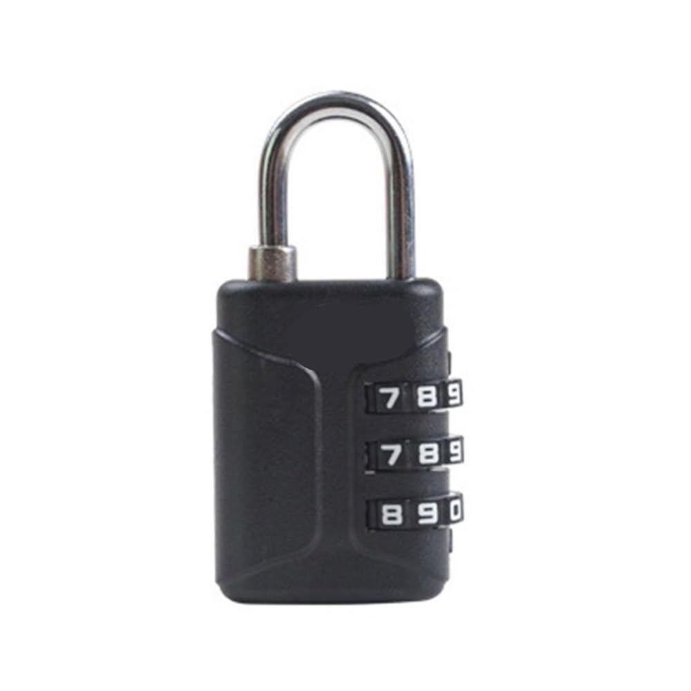 Gnyvzxplq A1 Suitcase Locks, Tsa 3 Digit Coded Combination Padlock For Luggage Travel(A1)