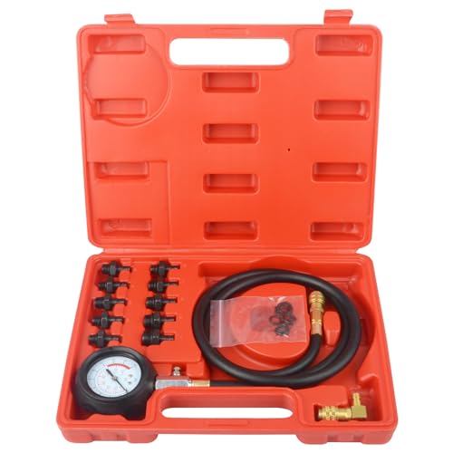 DAYUAN Öldruckprüfer Öldrucktester Set Öl-Meßgerät Öldruckmesser Werkzeug für VW Opel BMW FIAT