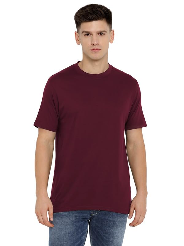 Image of AMERICAN CREW 100% Supima Cotton Round Neck T-Shirt for Men