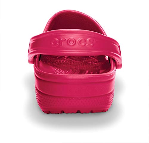 Image of Crocs Unisex ClassicClogs, Raspberry, 7 UK Men / 8 UK Women