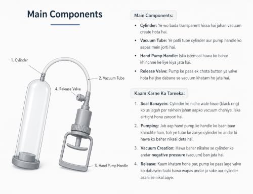Image of Zylonex Manual Operating Vacuum Type Suction Massager For Men's