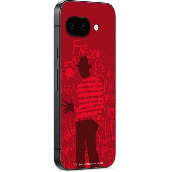 Skinit Decal Phone Skin Compatible with Google Pixel 9a - Officially Licensed Nightmare on Elm Street Dont Fall Asleep Design