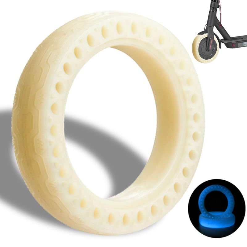 GLDYTIMES 8.5 Inch 8.5x2.0 50/75-6.1 Solid Tire Fit for Gotrax Gxl V2 XR Apex XL Hiboy S2 Xiaomi M365 Pro HYPER GOGO AOVOPRO ES80 Electric Scooter 8 1/2" Tyre Anti-explosion Wheels