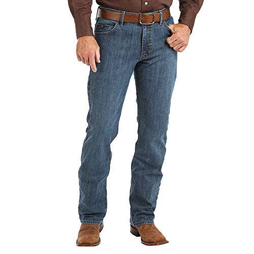 Wrangler Herren 20x Competition Active Flex Slim Fit Jeans, Steinblau, 32W / 32L – Ansicht 2