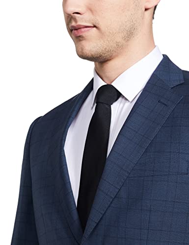 Image of Raymond Wool Men's Full Sleeve Contemporary FIT Fancy Blue Formal Suit