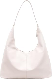 GSenhui Hobo Bag Soft Leather Handbag Vintage Tote Bag Plain Bag Women's Shoulder B…