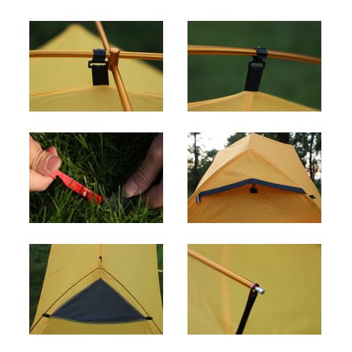 Carpa para camping Hillman para 2 personas miniatura 6