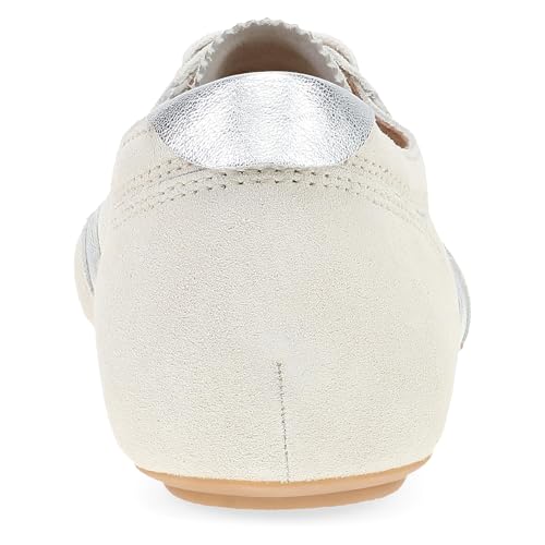 Image of Dansko Milana Slip-On Sneakerina Flats for Women - Sneaker-Inspired Ballet Shoe with Built-in Wedge and Arch Support - Lightweight Rubber Outsole - Leather and Mesh