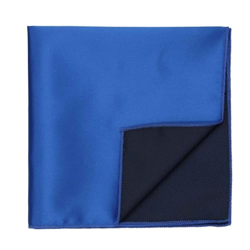 Image of tiemart Solid Color Pocket Squares for Men | For Suits, Perfect for Wedding Parties, 12 x 12 inch / 30 x 30 cm