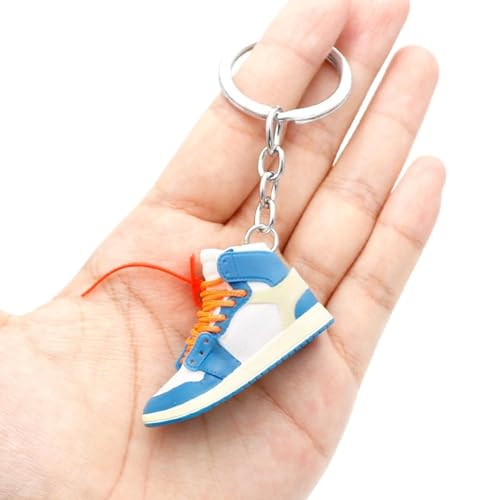 Image of CLA6 3D Sneaker Keychain | Miniature Shoe Keyring | Handcrafted And Hand-painted | Diverse Collection | Unisex