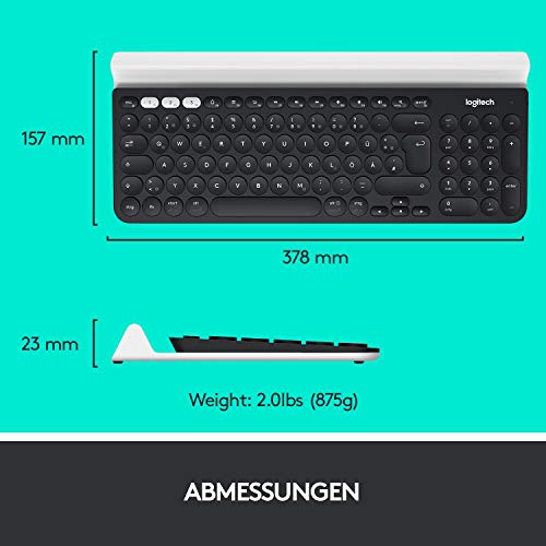 Logitech K780 Kabellose Multi-Device Tastatur