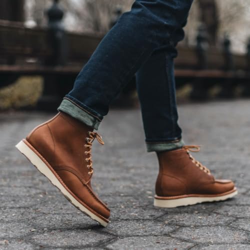 Image of Thursday Boot Company Men's Diplomat Moc Toe Leather Boot