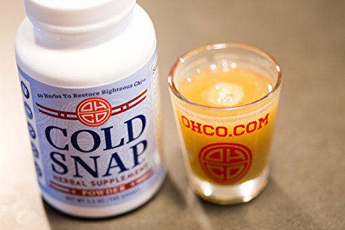 Ohco Cold Snap - Chinese Herbal Supplement For Deep-Level Immune Support - Activate Immune System With 20 Natural Ingredients Including Ginseng & Ginger - Fast Acting For Sudden Issues, Vegan - 60 Capsules #TOP4
