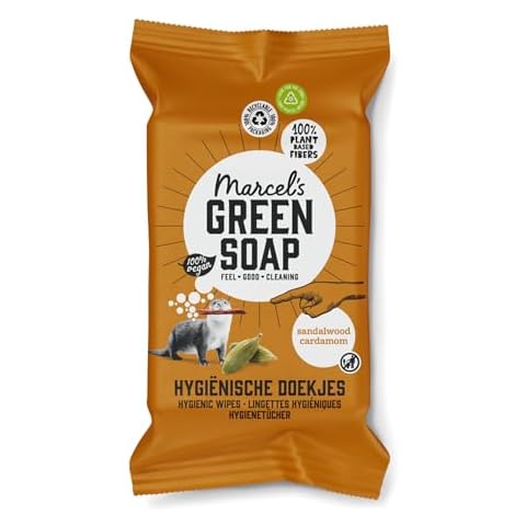Marcel's Green Soap Biodegradable Cleaning Wipes Cover