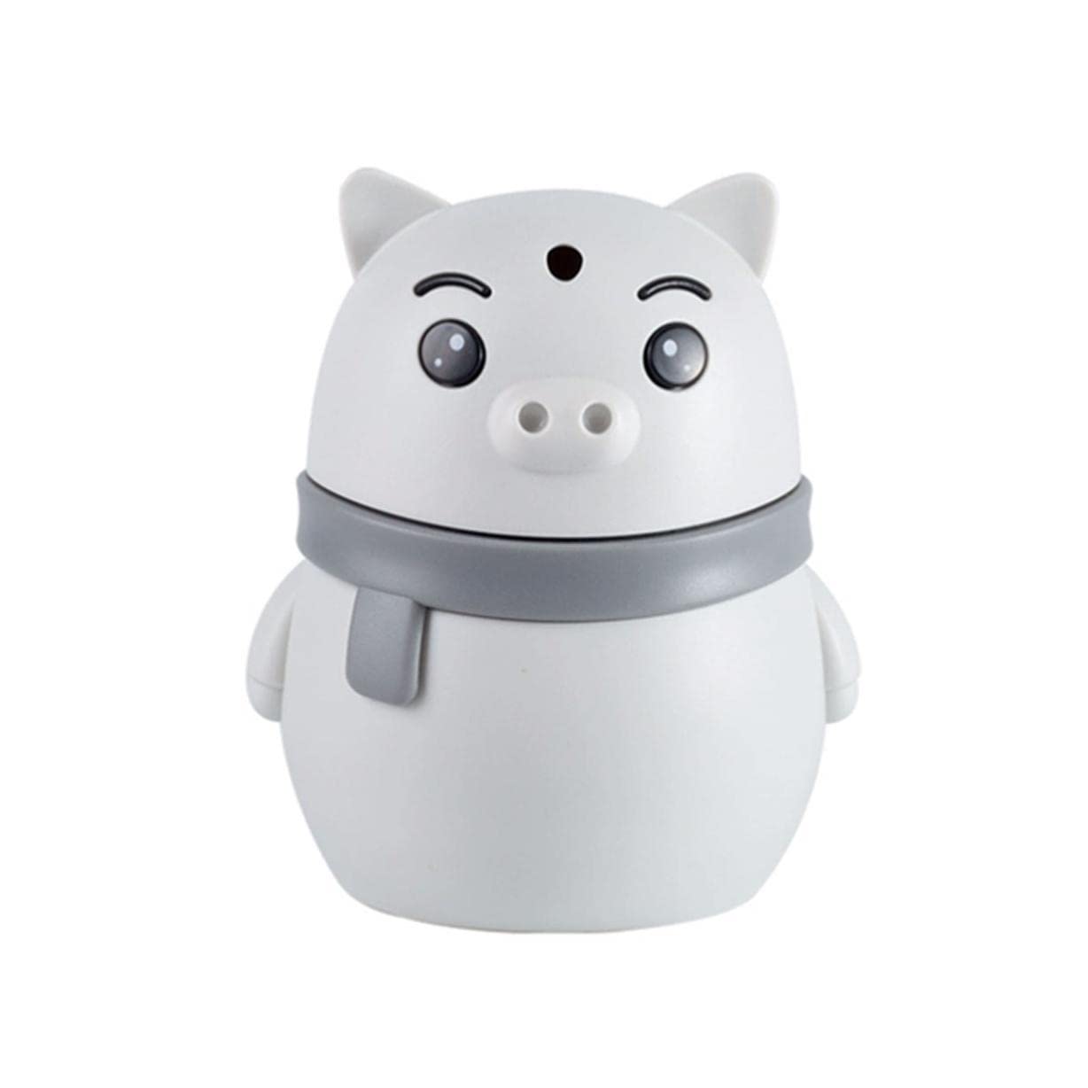 Wdwdw Grey Toothpicks Dispenser Toothpick Box Press Type Holder Plastic Creative Piggy Shape Container Home Automatic Pop-Up