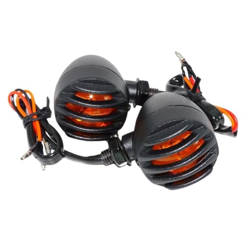 Clignotants moto ambre pour vos balades en Sportster et Bobber custom