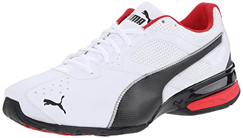 Image of New Puma Men's Tazon 6 Running Shoe White /Blk /Silver 10