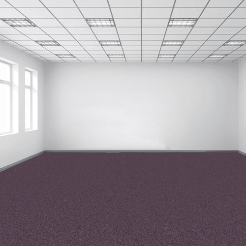 Image of FC Texture-2-Purple Carpet Luxurious Feel Floring for Residential, Commercial Office & Home and Sound Absorbing Durable Easy Clean Low Maintenance for High Traffic Areas